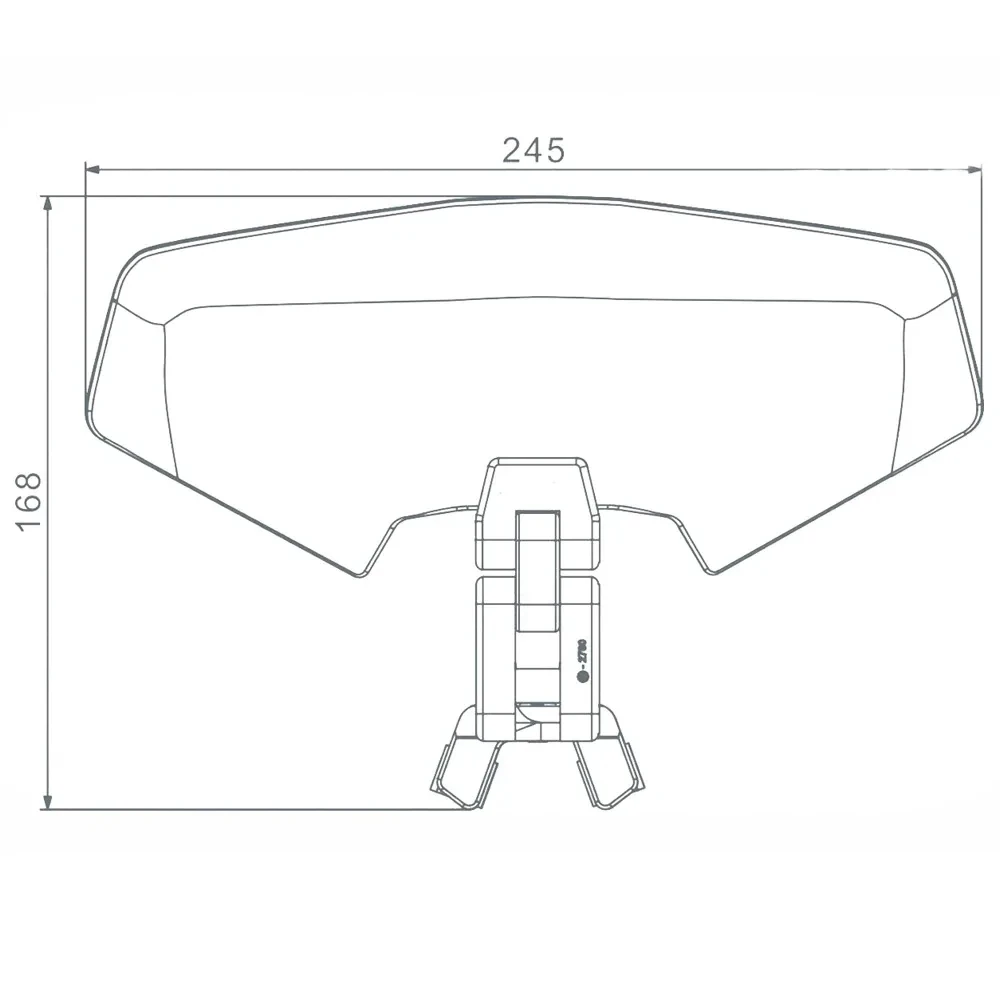 R1300GS Motorcycle Windshield Deflector Adjustable Heighten Extension Windscreen For BMW R1200GS R1300GS ADV 2023 2024
