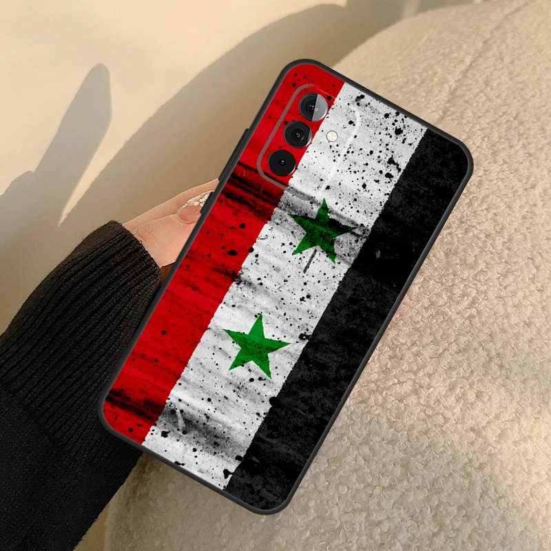 Syria Syrian Flag Case For Samsung Galaxy A52 A42 A32 A22 A12 A54 A34 A24 A14 A13 A23 A33 A53 A51 A71 Cover