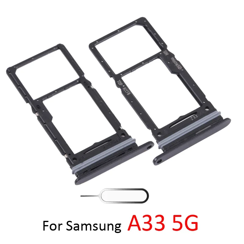 New SIM chip tray adapter for Samsung A33 5G A336 a336e a336b a336m phone SD card holder tray with replacement tools