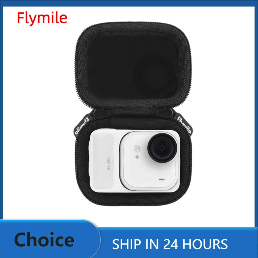 Flymile Carrying Case for Insta360 Go Ultra Accessories PU S