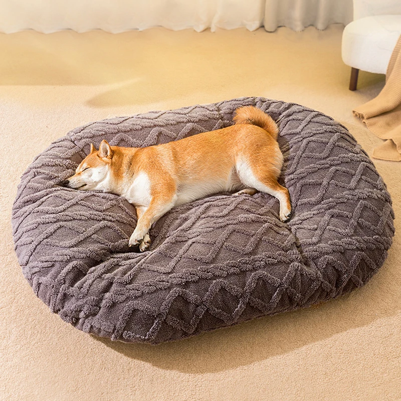 Dog Sleeping Mat Thicken Soft Cushion Detachable Washable Cat Puppy Warm Sleeping Mattress for Small Medium Dogs Pet Supplies