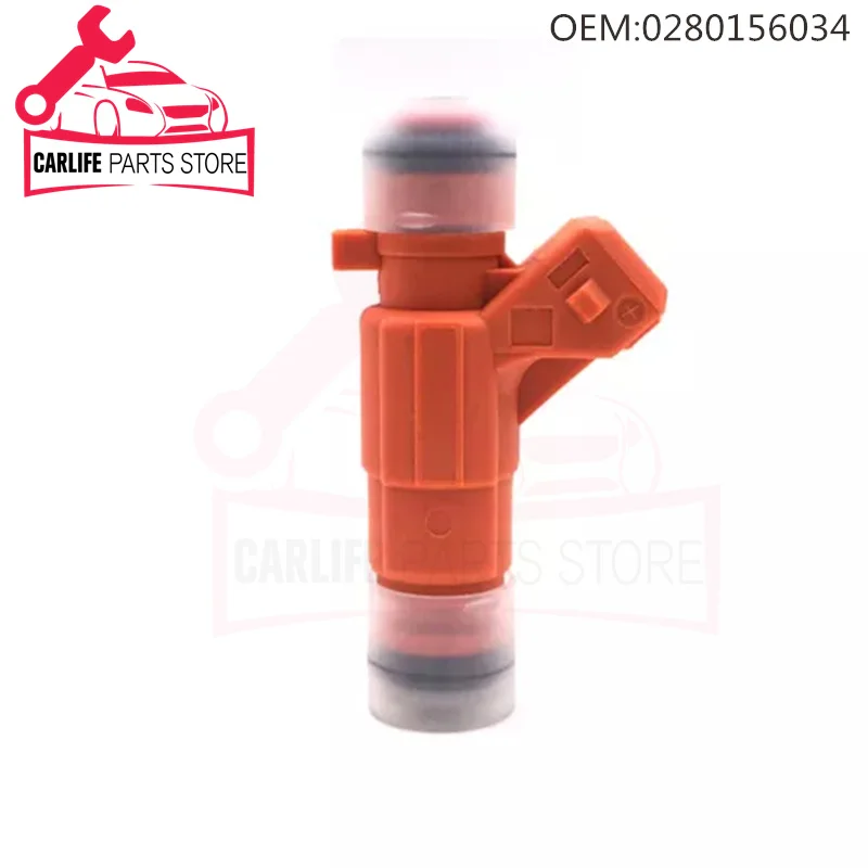0280156034 New Fuel Nozzle Injector Car Accessories For Citroen Berlingo C2 C3 Xsara Peugeot 1007 206 1.6 16V Auto Parts