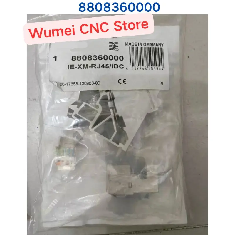 

Brand New Original Install the RJ45 module on the guide rail IE-XM-RJ45/IDC 8808360000