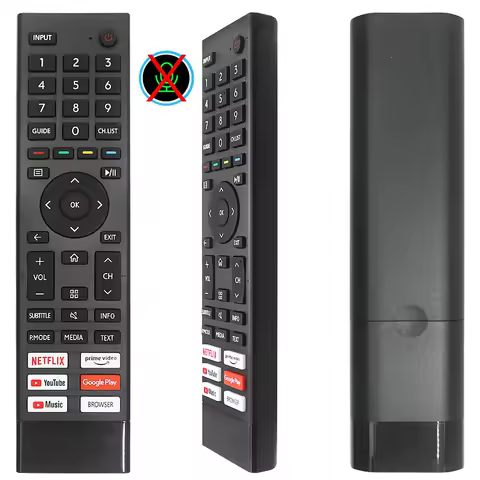 FOR Hisense Smart LCD Universal TV Remote Control: ERF3K870H(2K).3T80H.3H90H.3R69H.3A90.3A69.3F80H.EN2J30H/3A70 (No Voice)