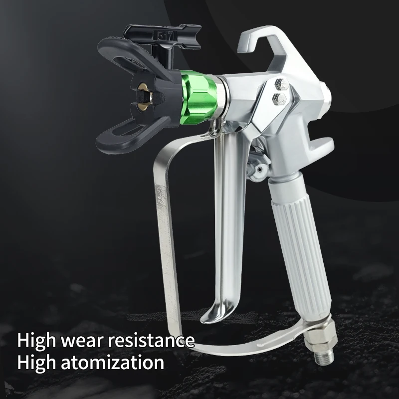 Airless Paint Spray Gun High Pressure 3600 PSI with 517 Reversible Nozzle Tip Paint Sprayer Accessories