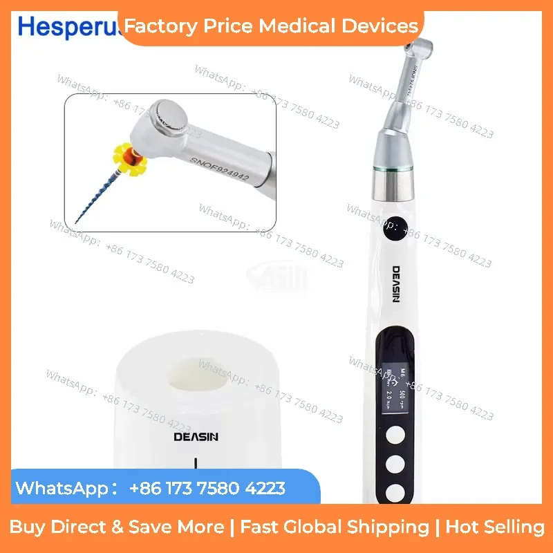 2026 Portable Wireless Mini Endo Motor/ Endodontic Motor Brushless Reciprocating With 16:1 Reduction fastshipping