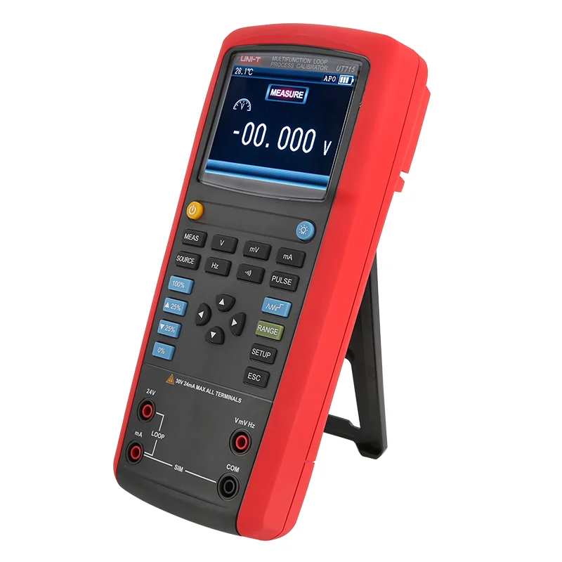 UNI-T UT715 Multifunction Loop Process Calibrator DC Voltage and Current Output/Measurement Loop Calibrator