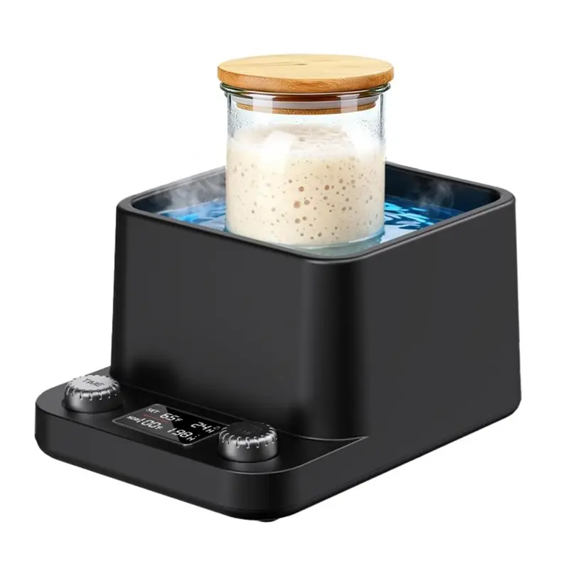 B89B-For Jars Under 50Oz Sourdough Starter Warmer, Water Bath 1° F Precision Thermostat(70-104° F), Eu Plug Included