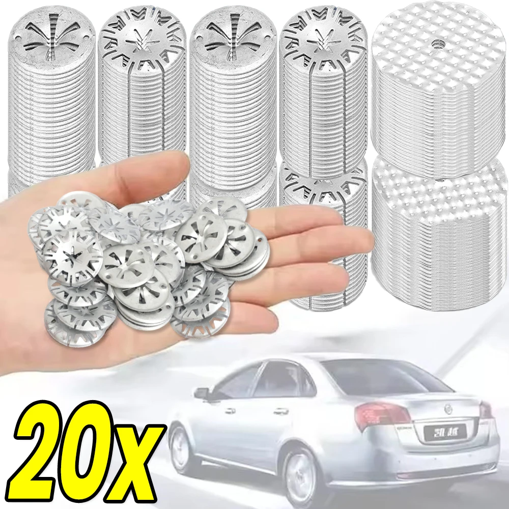 For VW Audi BMW Exhaust Heat Shield Gasket Kit Front Bulkhead Thermal Insulation Pad High Temperature Resistant Repair Set