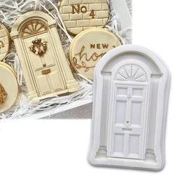 The Door Shape Cake Side 100% Platinum Silicone Sugarcraft Mould, Fondant Cake Decorating Tools