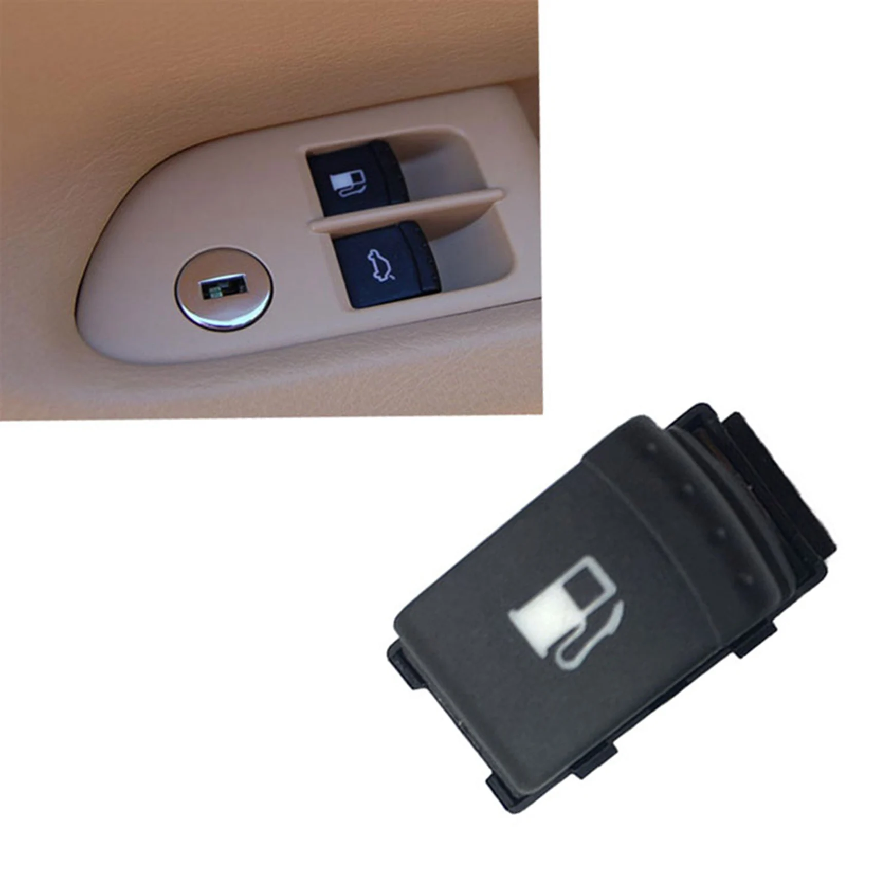 Car Fuel Tank Door Release Trunk Switch Button for -Passat B5 Jetta Golf MK4 Bora 1J0959833A 1J0 959 833A.