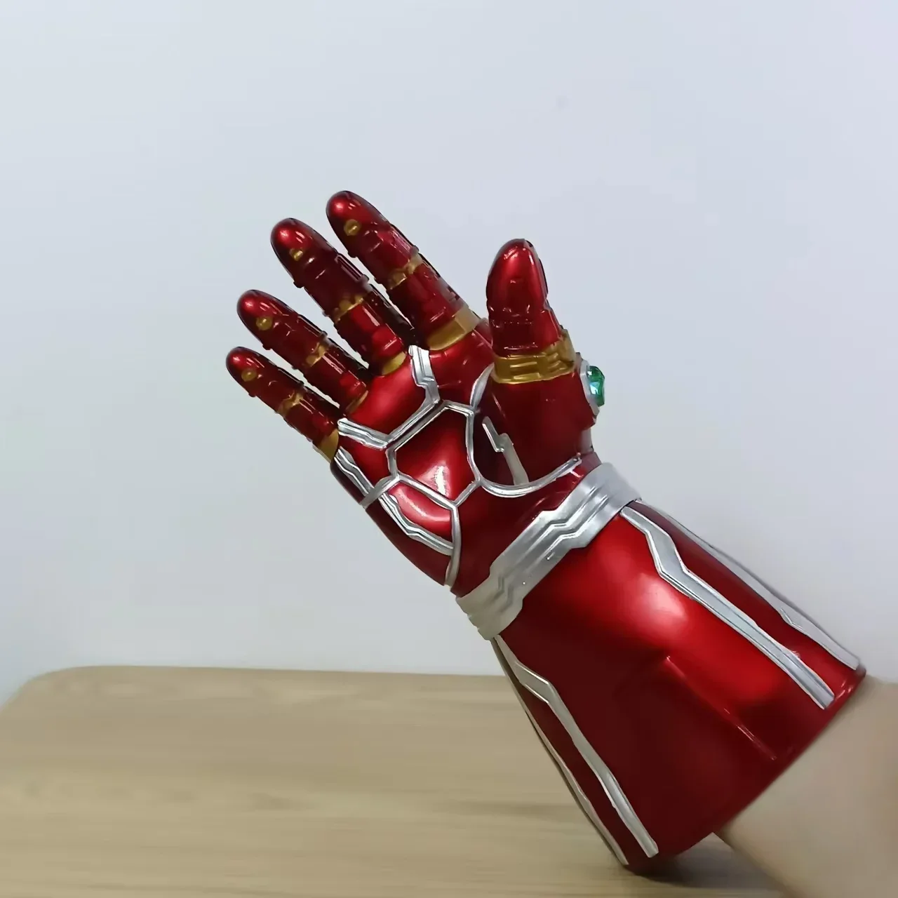 Cos superhero Iron man Thanos Infinity Gauntlet Cosplay Arm Latex Gloves Arms Mask Weapon Costume party Adult kids Props gift