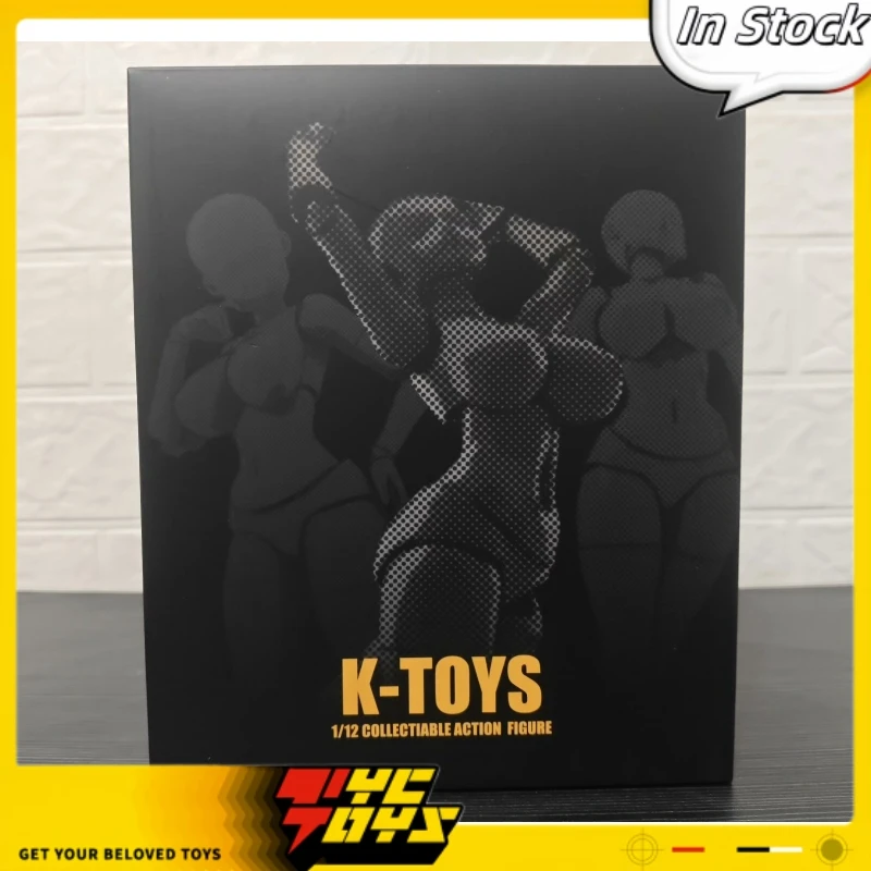 

Оригинальная фигурка TYCTOYS K-TOYS KT02 1/12 в стиле манга, полностью изогнутая женская фигура, 6 дюймов, супергибкая, с подвижными суставами, модель для коллекционирования