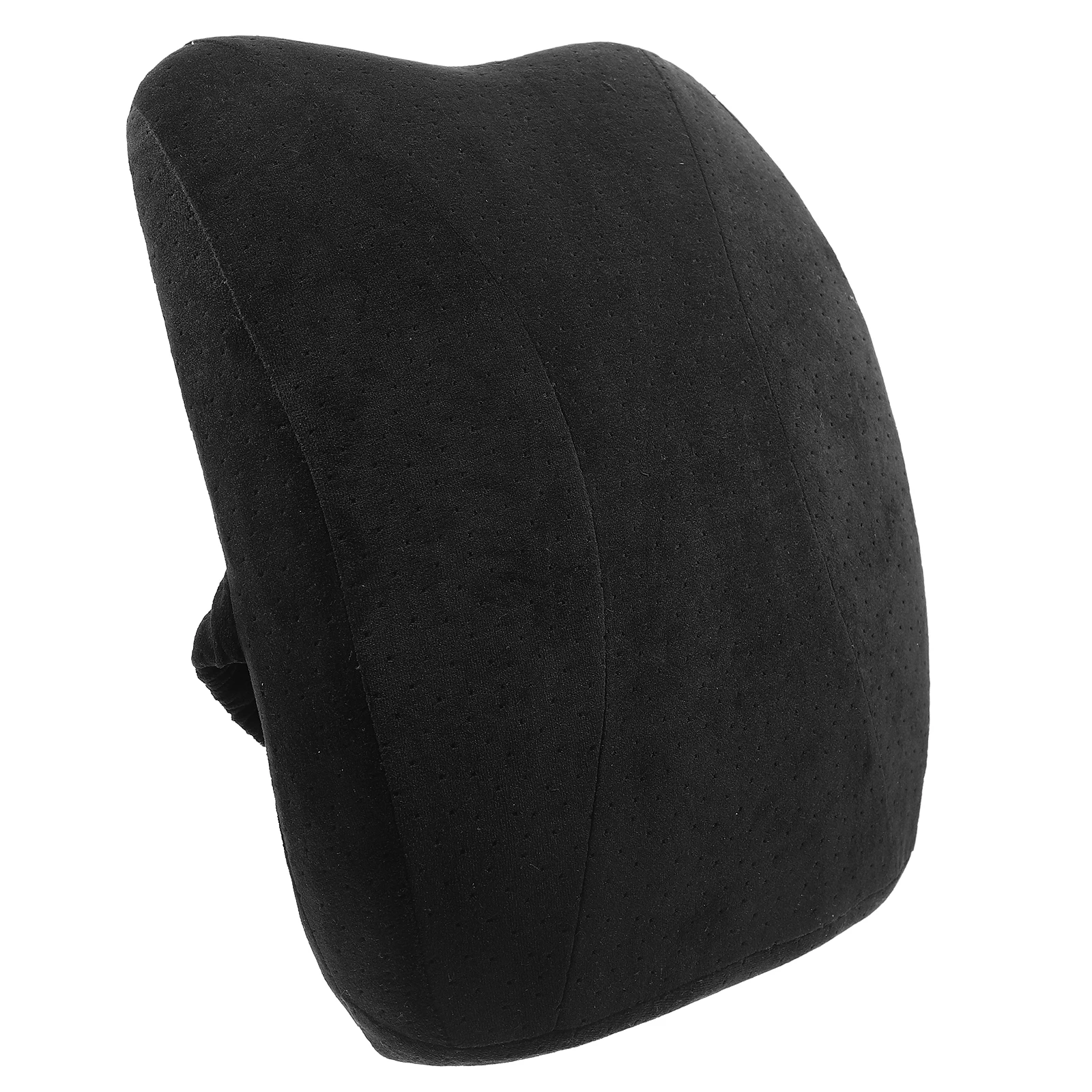 

Lumbar Support Pillow Memory Foam Office Chair Car Seat Back Cushion Relief Ergonomic Waist Pad Black R