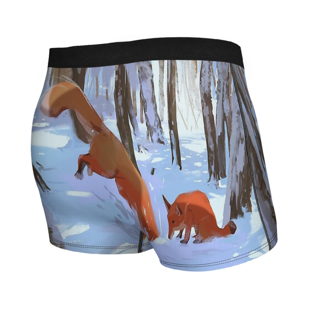 Hunting Man's Boxer Briefs Underwear Forest Animal Highly Breathable Top Quality Sexy Shorts Gift Idea