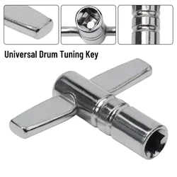 Universal Drum Tuning Key, Drum Keys, quadrado padrão, 4-canto Drum Wrench, instrumentos de percussão, peças e acessórios, 5,5 milímetros