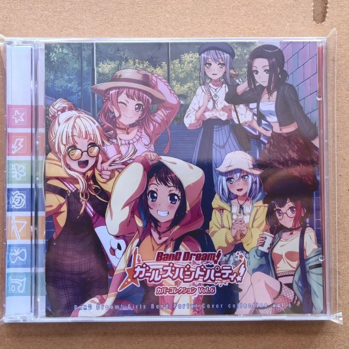 

Game Anime BanG Dream Girls Band Party Music CD Cover collection vol6 Album 2pcs Music Record Cosplay Walkman Car Soundtrack Box