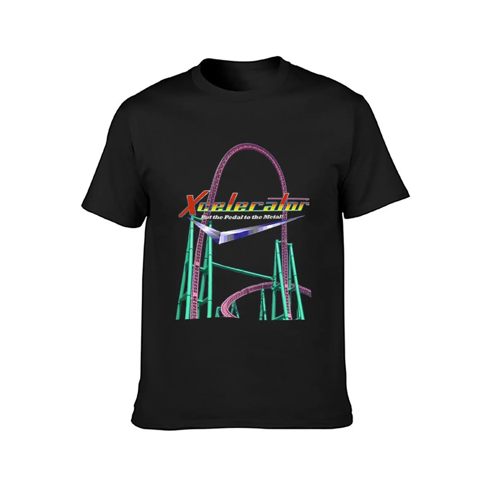 Xcelerator Knott's Berry Farm T-Shirt hippie clothes customs for a boy oversized t shirt men