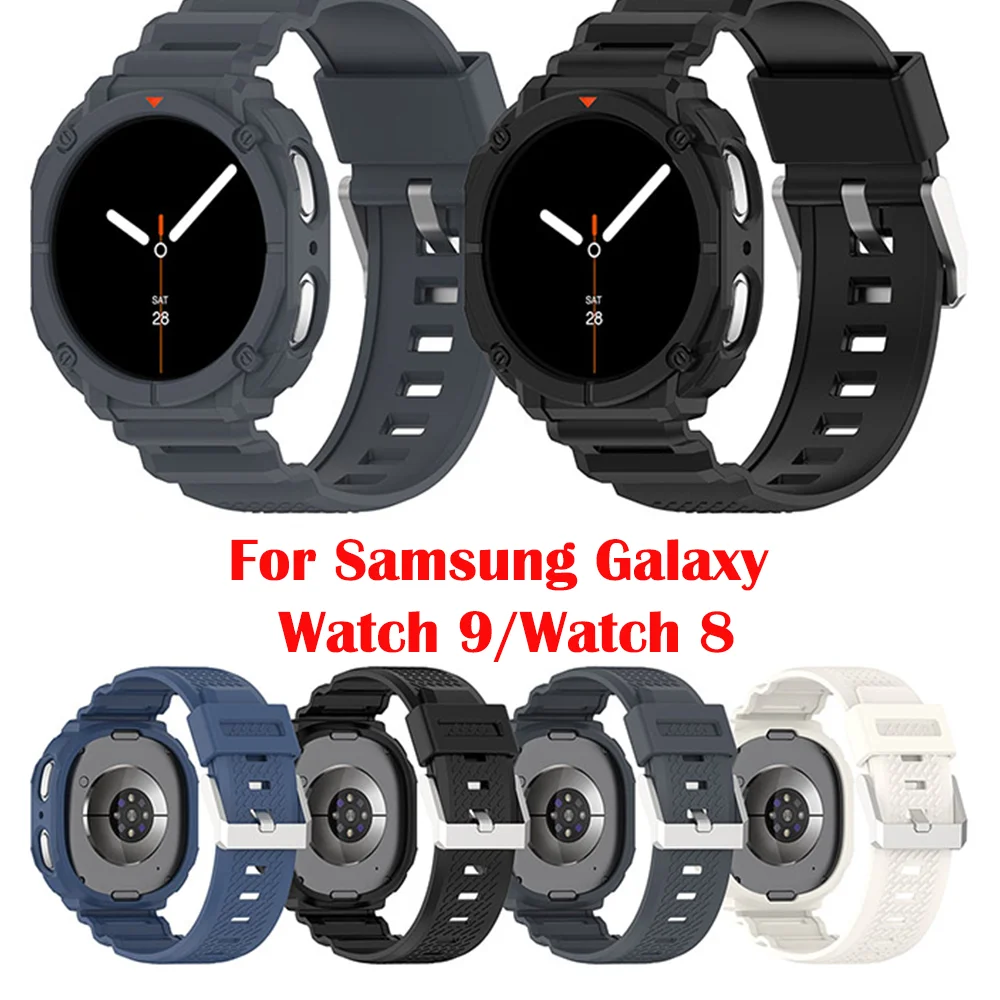 For Samsung Galaxy Watch 9/Watch 8 Watch Strap One-Piece Integrated Strap Accessories