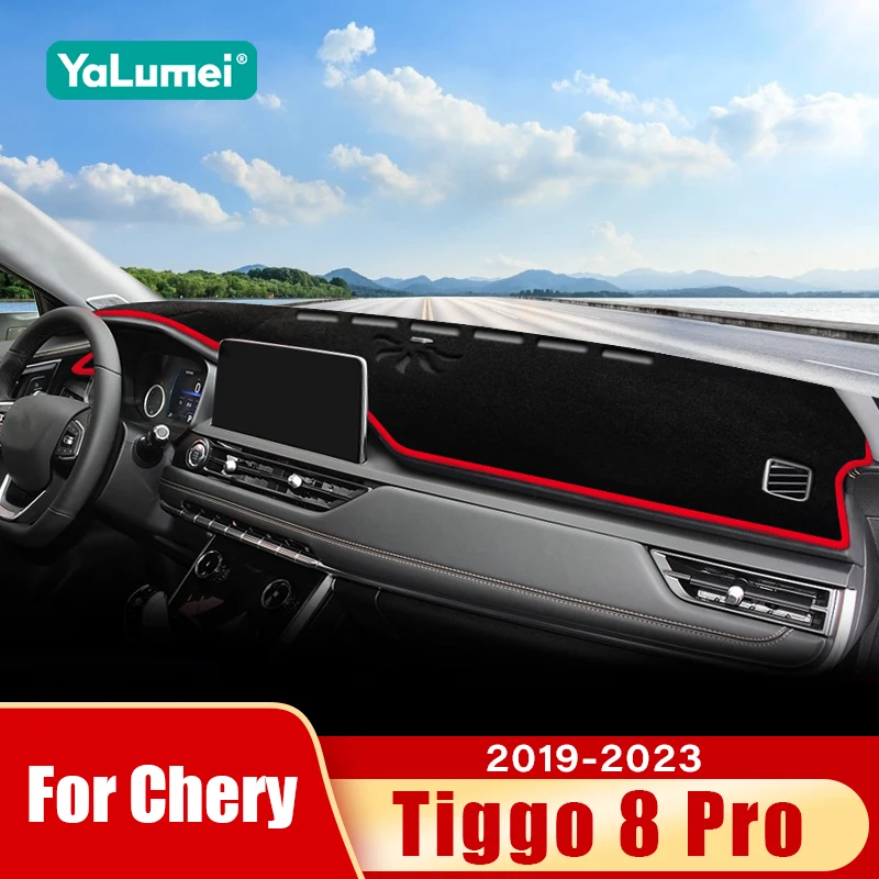 For Chery Tiggo 8 Pro 2019 2020 2021 2022 2023 Tiggo8 Pro Car Dashboard Sun Shade Cover Instrument Desk Non-slip Mat Accessories