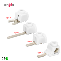 Free shipping 10 pieces/Lot 25 mm² Terminals for Busbar Circuit Breaker Distribution Box Electrical Wire Connector TONGOU