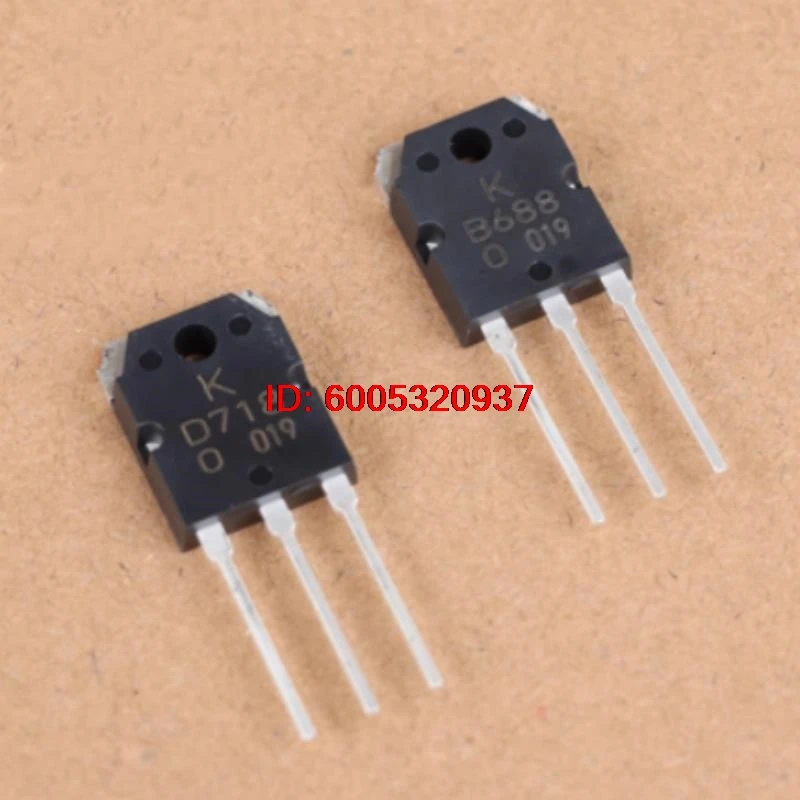 5pcs/lot B688 D718 KTB688-O-U/P KTD718-O-U/P NEW Original Genuine Chip Packing TO-3P
