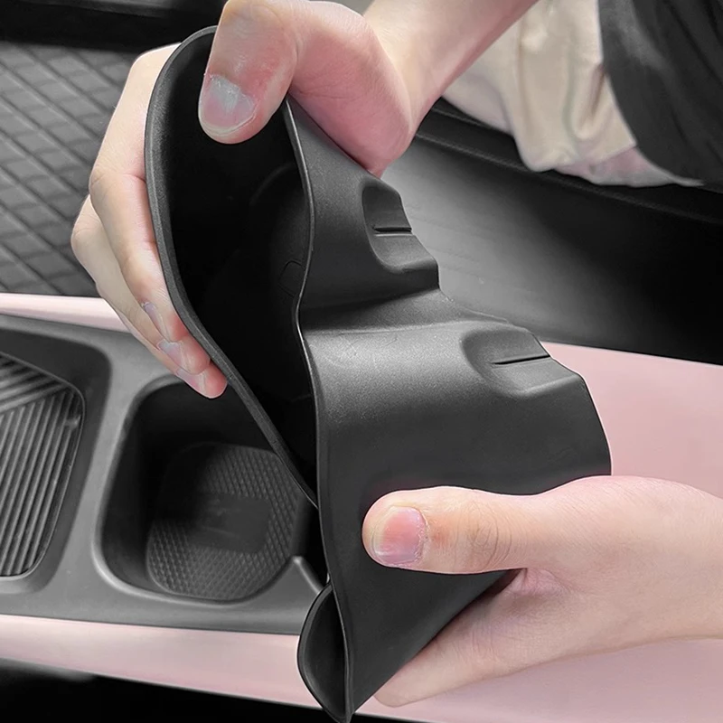Car Central Console Water Cup Storage Box for BYD Seagull Dolphin Mini Interior Accessories 2024
