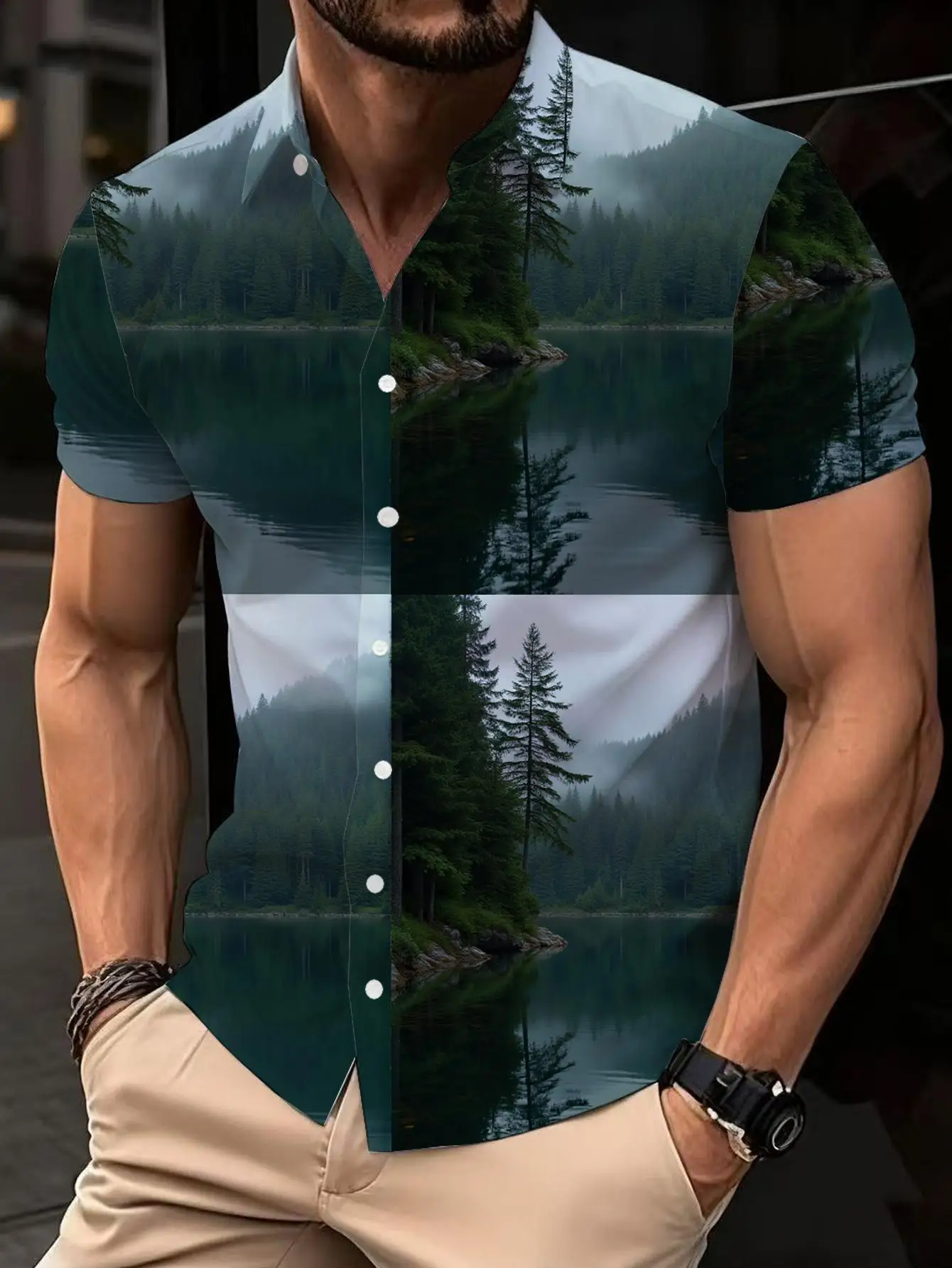 1pcs Men's shirts 2026 Summer 3D Printed Short sleeve Quick Dry Y2k tops Running top Graphic t shirts men Couple Breathable