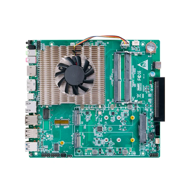 AvaCoreOPS Pc Motherboard With Size 170*190mm With CPU I5-12450H/i7-12650H Processor HDMI+DP Display Ports TYPE-C 4*USB 2*DDR4 1