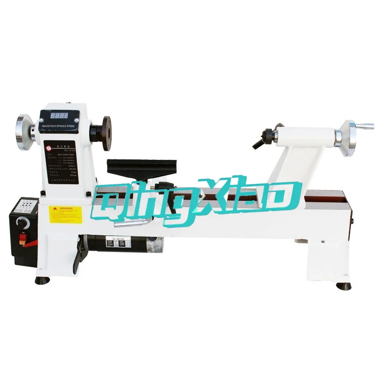 Stepless Speed Adjustable Digital Display Woodworking Lathe Small Buddhist Bead Lathe Stair Handrail Sanding Machine