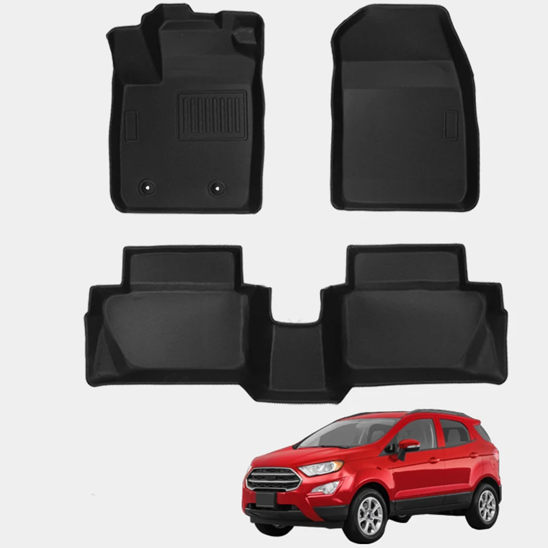 

High QualityDurableWeather Floor Mats Material Trunk Accessories with Cyberpunk Design Style Compatible with ModelsCar Interior