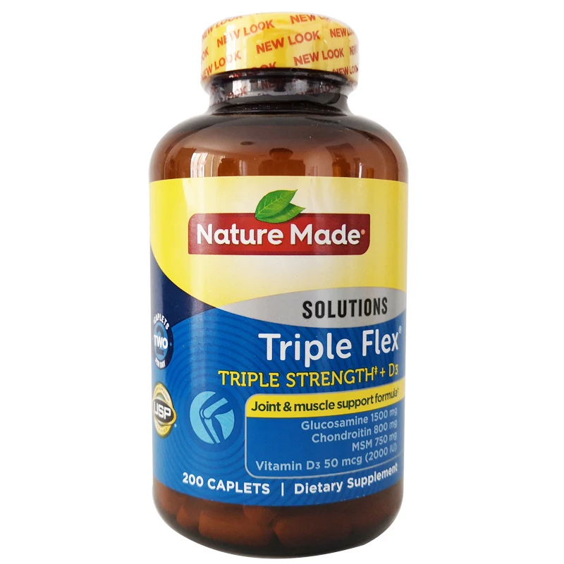 U.S. Original Nature Made Chondroitin Triple Flex Triple Flex Triple Flex Joint Glucosamine