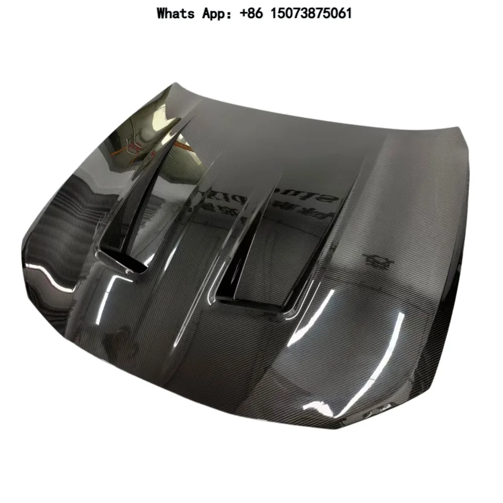 High Quality APN Style Dry Carbon Fiber Hood Bonnet for B-M-W 4 Series G22 G23 G26 Two-door Four-door Sports Car Engine Cover