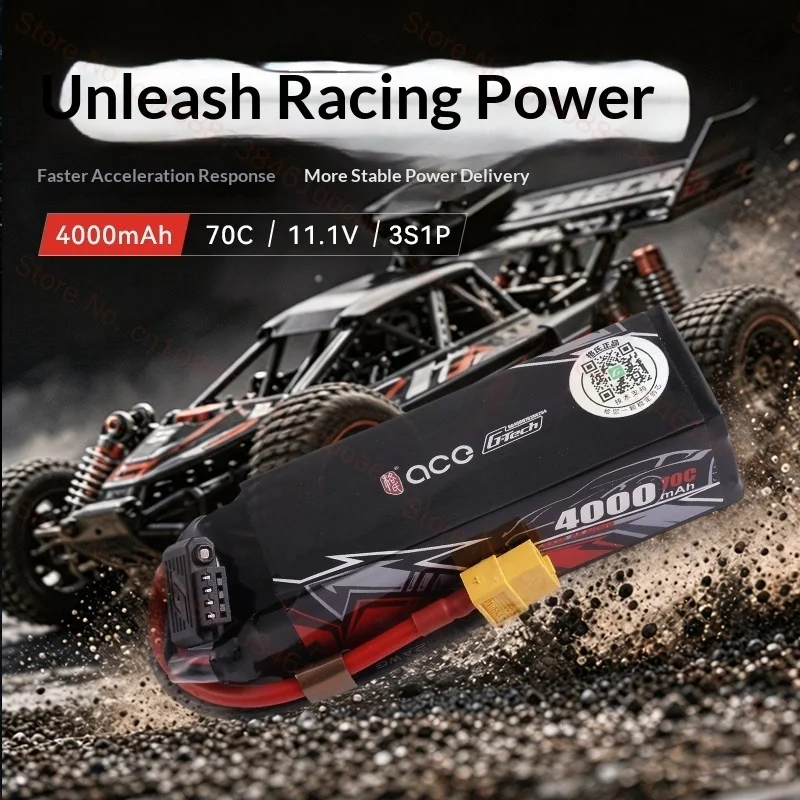 New Gree ACE Lipo Battery 2S 3S 4S 7.4V 11.1V 14.8V 4000Mah 6000Mah 70C XT60 Plug For RC Remote control Model Car MJX 14 model