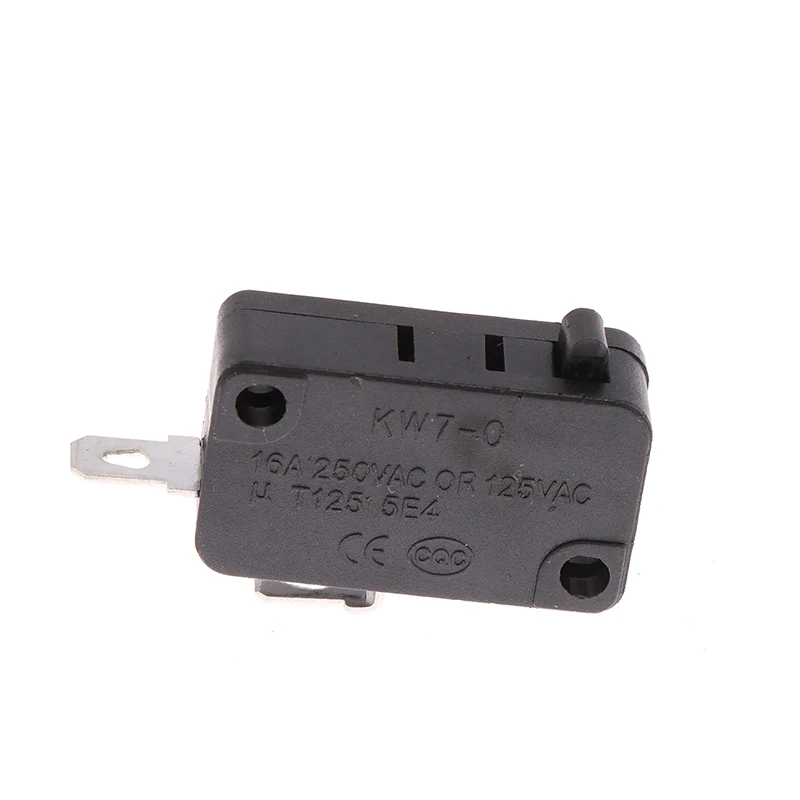 2PCS Automatic Reset Micro Limit Switch Replacement KW7-0-A AC125V/250V 16A Silver Contact Water Heater Limiter