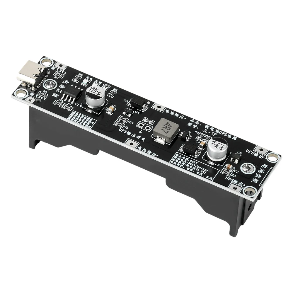 DC5V 18650 Lithium Battery Charger Board DC-DC Step Up Booster UPS Converter Charging Backup Power Supply