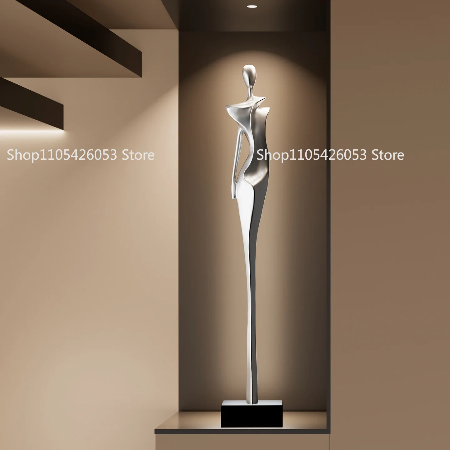Simplicity Figures Sculpture Large Scale Ornaments Works Of Art Vertical Height Porch TV Cabinet Home Furnishings Decorati