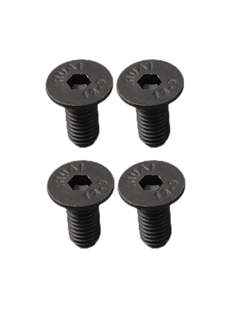 Mount Your For Self Locking Pedal Lock Comfortably With Our 4pcs Steel Screw Set Shoe Cleat Mounting Screws