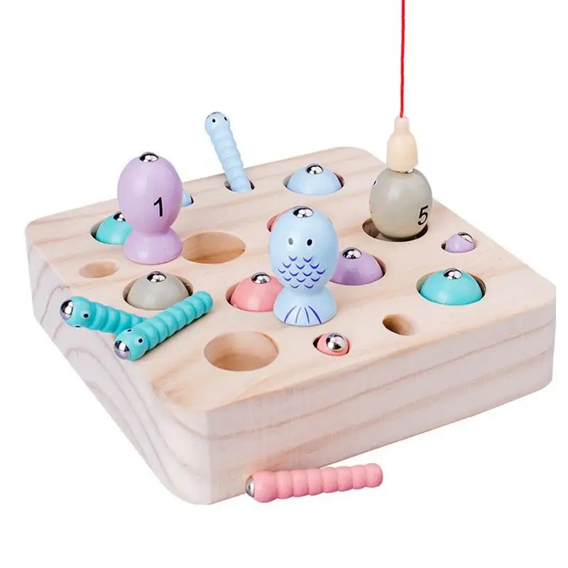 

Toddler Fishing Game Educational Toddler Cognition Toy Education Tool For Over 2 Years Old Kids Interactive Play Activities