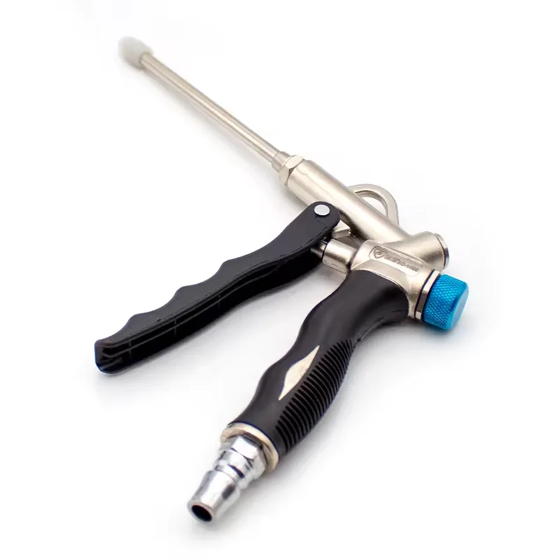 

GTBL BD-1485 2-Way Air Blow Gun With Adjustable Air Flow Extended 3MM Nozzle Dust Cleaning Tool Dust Pneumatic Accessory