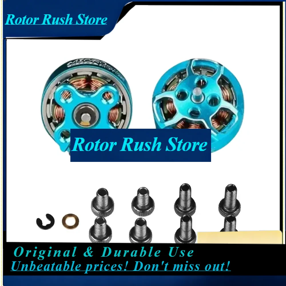 RoRuS4PCS T-MOTOR New M1103 Micro Motor KV8000 KV11000 Suitable For 1.6-2.5 Inch Whoop 2-3 Inch Toorhpick