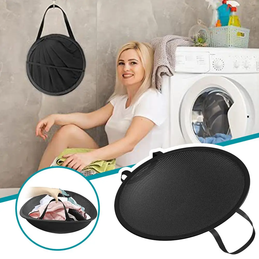 Foldable Laundry New Fine Nylon Fabric up Storage Dirty Cloth Basket For Laundry Drying Portable And Easy To Clean Laundry