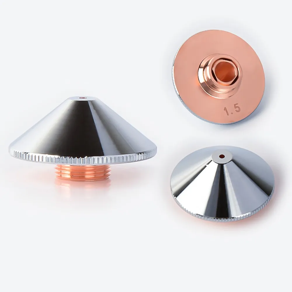 BRH Raytools Nozzle Single/Double Layer Dia.28mm Caliber 0.8-5.0mm For Empower Fiber Laser Head Bodor Glorystar Laser Machine