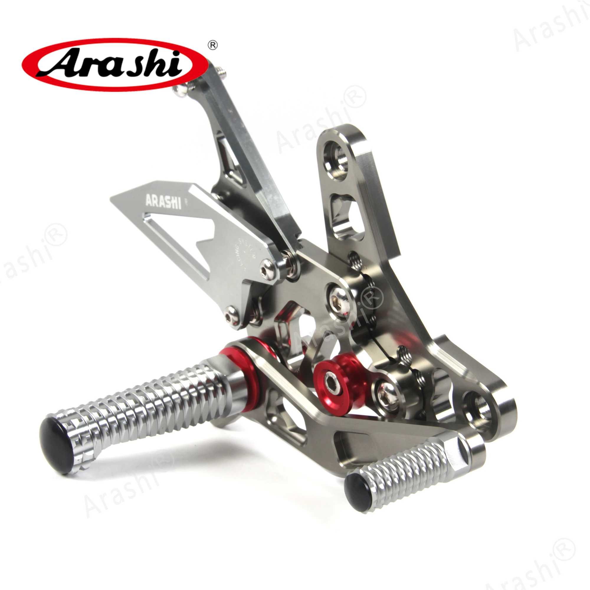 Arashi Adjustable Footrests For SUZUKI SV650 SV650S SV650X 2016 - 2023 CNC Foot Pegs SV 650 S 2016 2017 2018 2019 2020 2021 2022