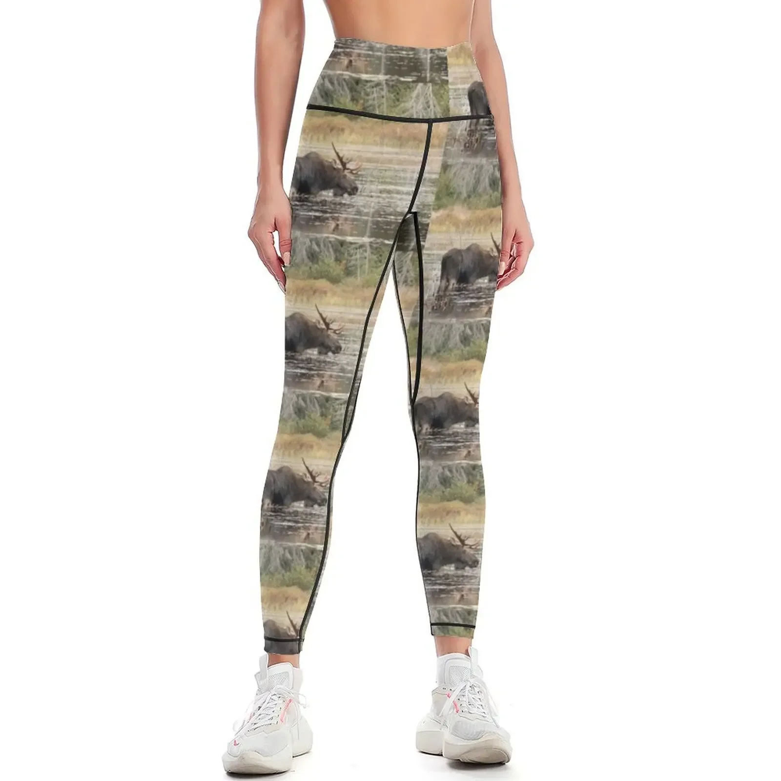 

Bull Moose, Algonquin Park Leggings sportswear woman gym 2025 Fitness woman Sports pants for Womens Leggings