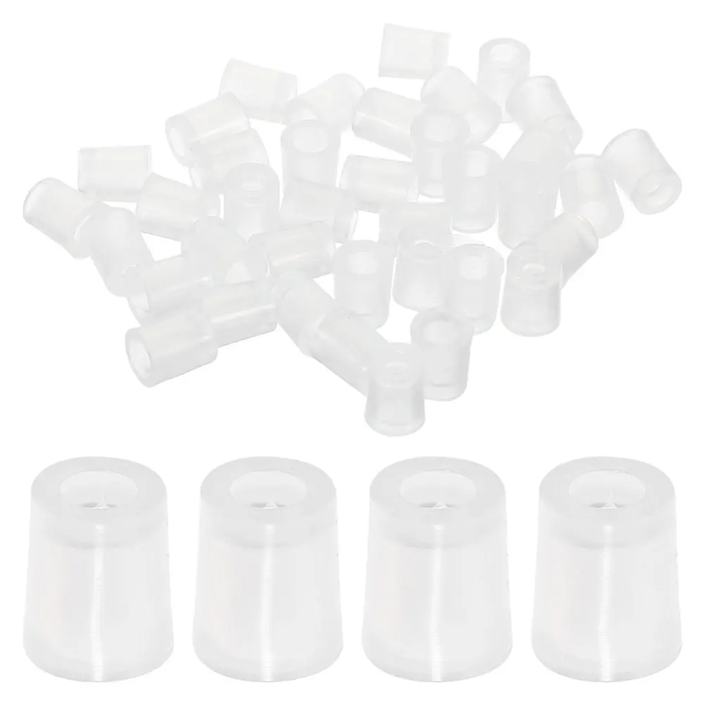 100pcs Plastic Syringe Adapter Perfume Syringe Applicator Glue Subpackaging Syringe Barrel Fitting Connector Tool Parts