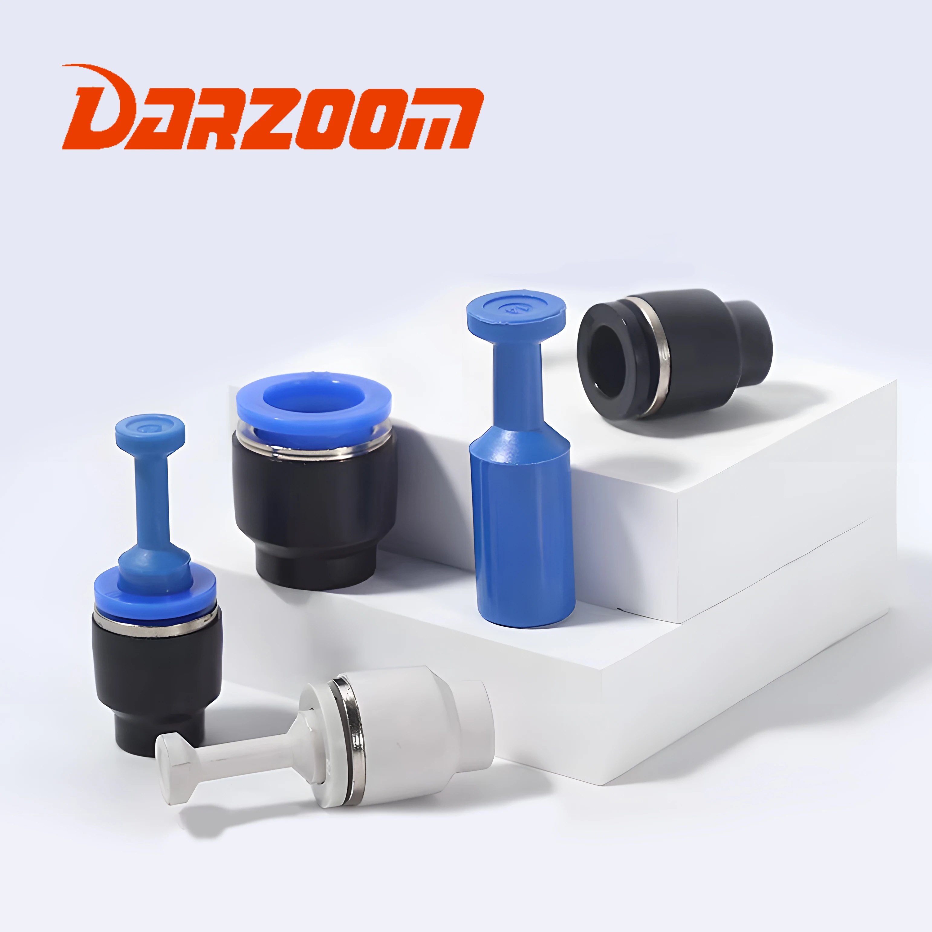 1-10 Pcs Pneumatic Connector Quick Plug Plastic Plug Pipe Plug PP PPF 4mm 6mm 8mm 10mm 12mm 14mm 16MM Air Hose Sealing Connector
