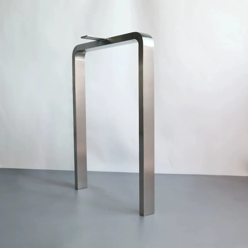 Thickened Stainless Desk Leg, Solid Wood Bar Foot, Extra High Grade Heavy Duty Table Bracket, Long Lasting Counter Support Stand