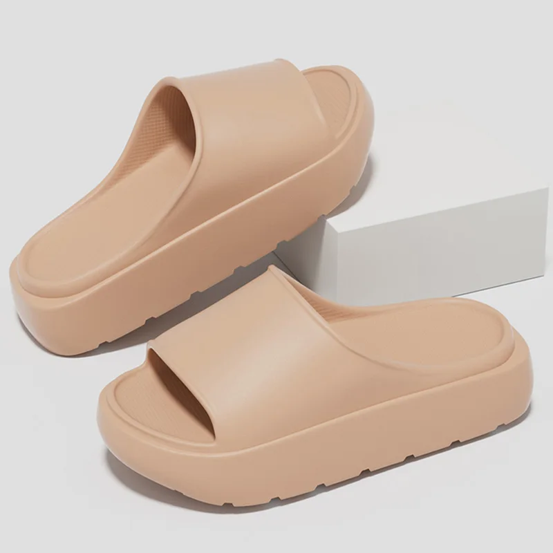 Summer Beach Thick Sole EVA Slippers Women Thick Platform Indoor Home Slides Woman Lightweight Non Slip Bathroom Flip Flops image 6