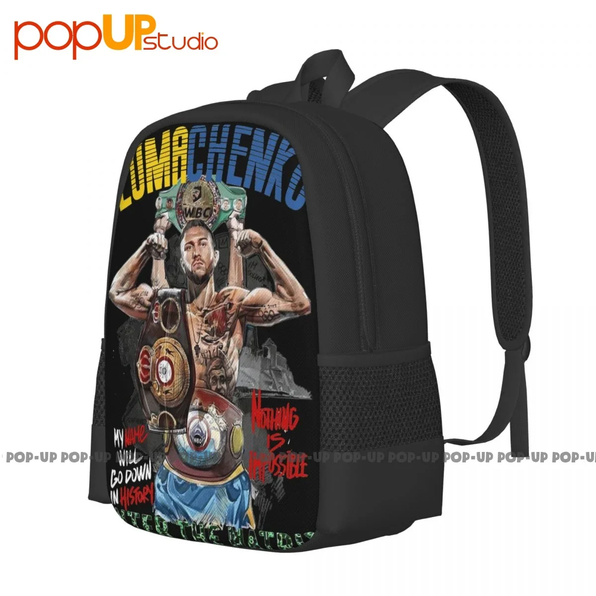 Lomachenko Ukraine Boxer The Matrix Power Hi Tech Vasyl Boxer 01 Backpack Large Capacity Foldable Sports Bag